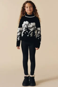 Poivre Blanc Youth Ambre Knit Pullover 14+