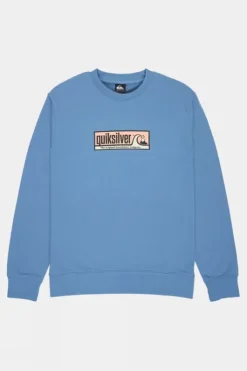 Quiksilver Mens Graphic Crew Neck Sweatshirt