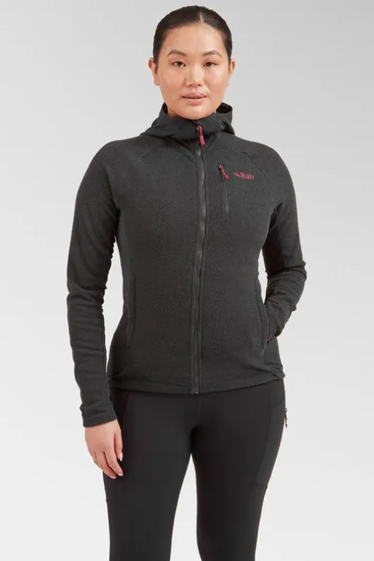 Rab Womens Capacitor Hoodie Fleece Jacket