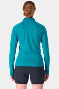 Rab Womens Sonic Long Sleeve Zip Top