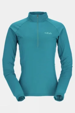 Rab Womens Sonic Long Sleeve Zip Top