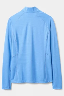 Rab Womens Sonic Long Sleeve Zip Top