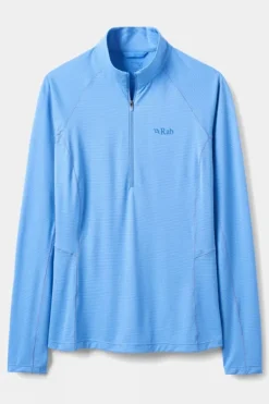 Rab Womens Sonic Long Sleeve Zip Top