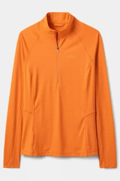 Rab Womens Sonic Long Sleeve Zip Top