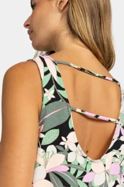 Roxy Womens Flowing Printed Vest Top
