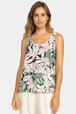 Roxy Womens Flowing Printed Vest Top