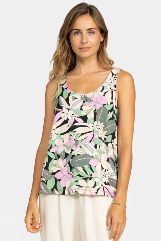 Roxy Womens Flowing Printed Vest Top