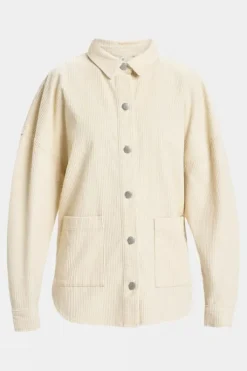 Roxy Womens Kick Back Cord Shirt Jacket
