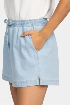Roxy Womens Lekeitio Break Beach Denim Shorts