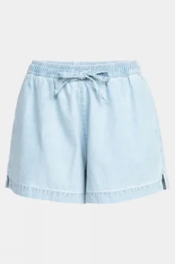 Roxy Womens Lekeitio Break Beach Denim Shorts
