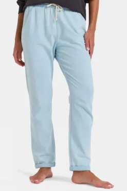 Roxy Womens Slow Swell Light Denim Trousers