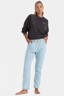 Roxy Womens Slow Swell Light Denim Trousers