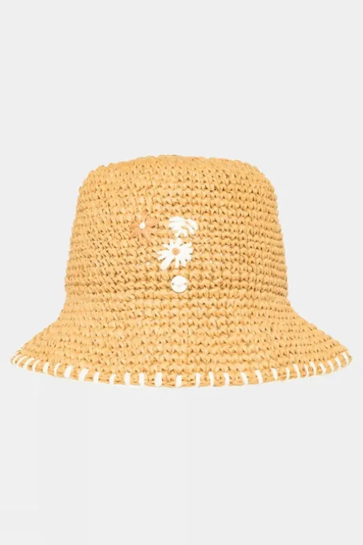 Roxy Womens Spotless Sunnies Bucket Hat