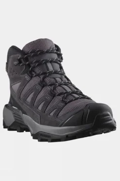 Salomon Womens X Ultra 360 Leather Mid GTX Boots