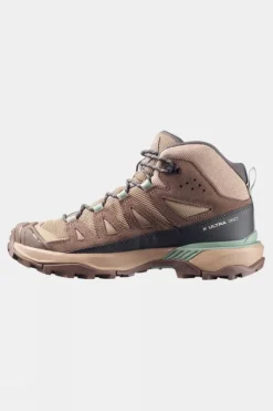 Salomon Womens X Ultra 360 Leather Mid GTX Boots
