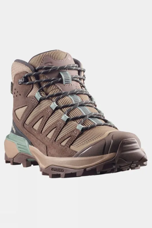Salomon Womens X Ultra 360 Leather Mid GTX Boots