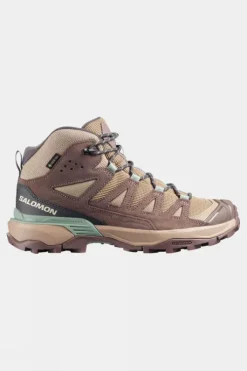 Salomon Womens X Ultra 360 Leather Mid GTX Boots
