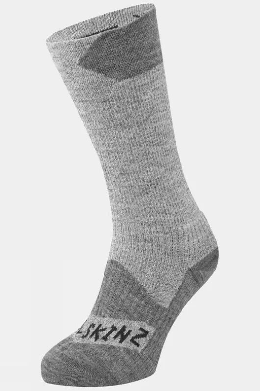 Sealskinz Mens Raynham Waterproof All Weather Mid Length Socks