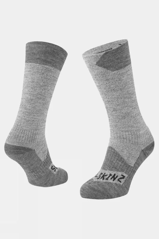 Sealskinz Mens Raynham Waterproof All Weather Mid Length Socks