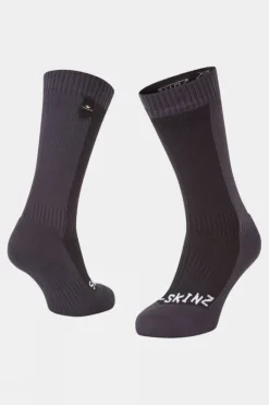 Sealskinz Mens Starston Waterproof Cold Weather Mid Length Socks