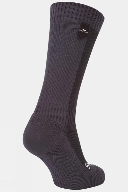 Sealskinz Mens Starston Waterproof Cold Weather Mid Length Socks