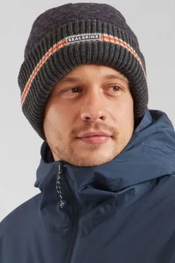 Sealskinz Unisex Arminghall Waterproof Jacquard Roll Cuff Beanie
