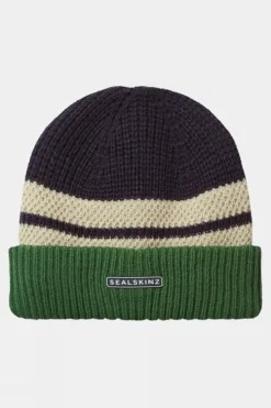 Sealskinz Unisex Bittering Waterproof Textured Roll Cuff Beanie