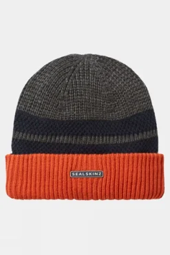 Sealskinz Unisex Bittering Waterproof Textured Roll Cuff Beanie
