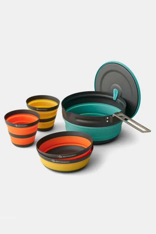 Sea to Summit Frontier Ultralight Collapsible One Pot Cook Set - 2 Person, 5 Piece