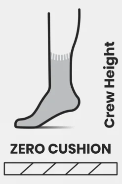 Smartwool Mens Classic Hike Zero Cushion Liner Crew Socks