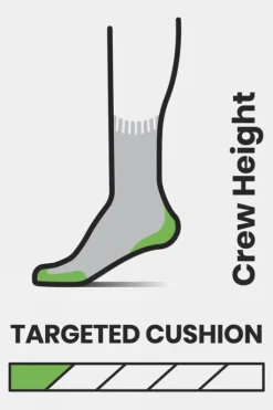 Smartwool Mens Performance Hike Targeted Cushion Crew Socks