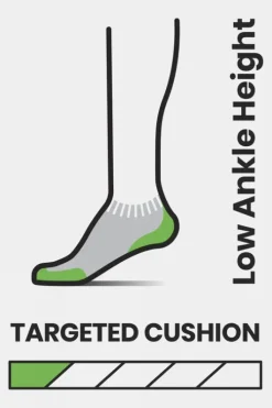 Smartwool Womens Performance Hike Targeted Cushion Low Ankle Socks