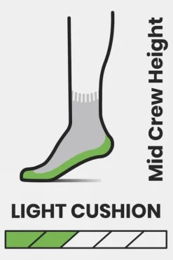 Smartwool Womens Performance Hike Light Cushion Zigzag Crew Socks