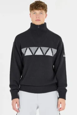 SOS Mens Aboda Windstopper Quarter Zip Fleece