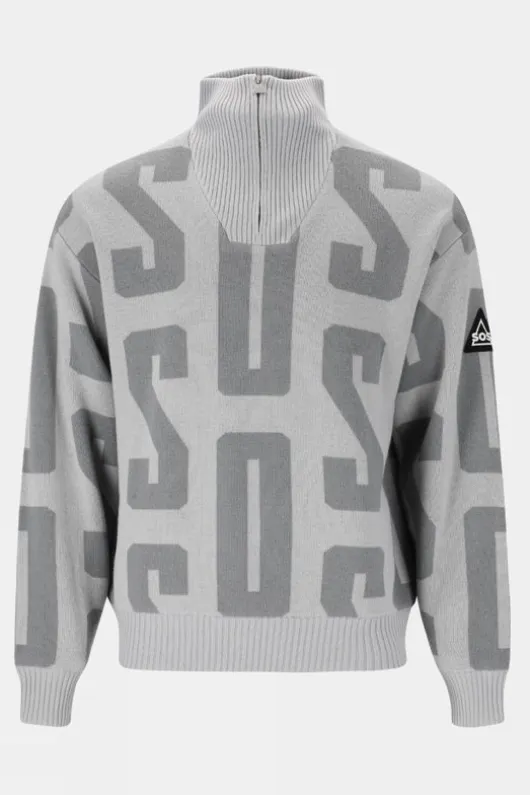 SOS Womens Verbier Windstopper Knitted Sweatshirt