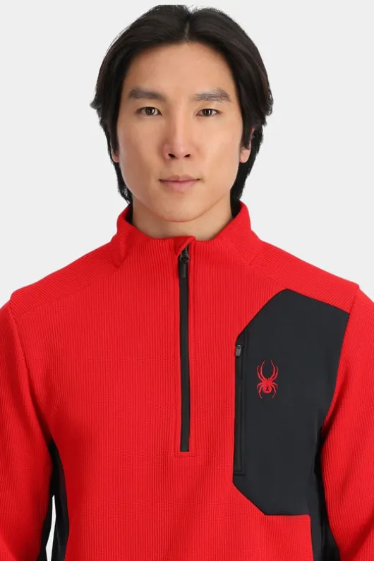 Spyder Mens Bandit Half Zip Fleece