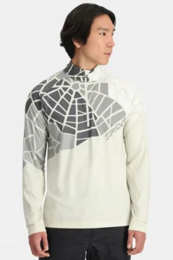 Spyder Mens Legacy Zip Neck Top