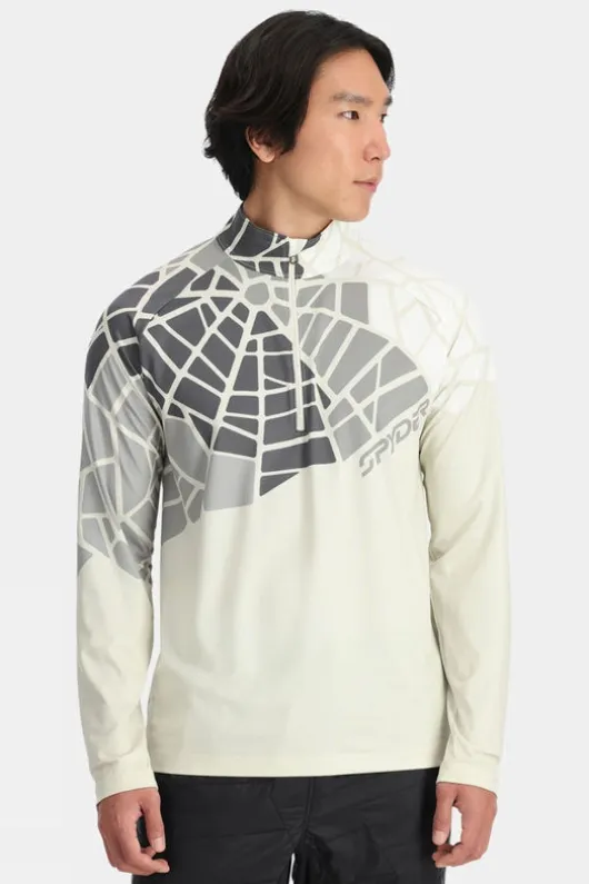 Spyder Mens Legacy Zip Neck Top