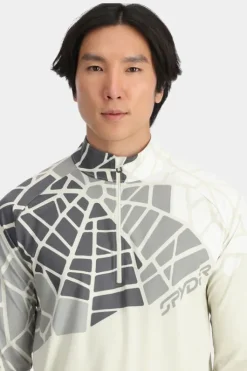 Spyder Mens Legacy Zip Neck Top