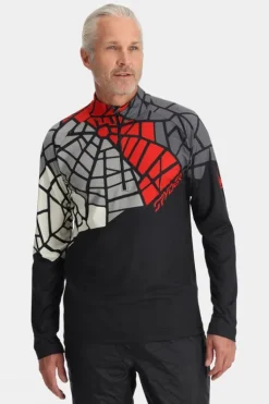 Spyder Mens Legacy Zip Neck Top