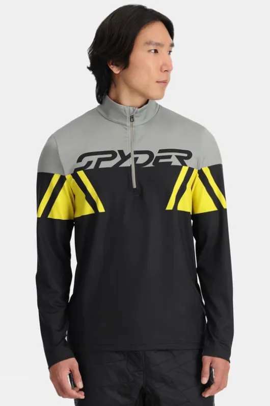 Spyder Mens Podium Zip Neck Top