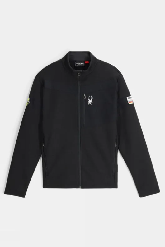 Spyder Mens Wengen Bandit Full Zip Fleece