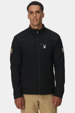 Spyder Mens Wengen Bandit Full Zip Fleece