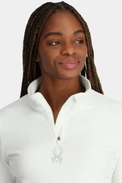 Spyder Womens Shimmer Bug Half Zip Fleece
