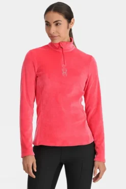 Spyder Womens Shimmer Bug Half Zip Fleece