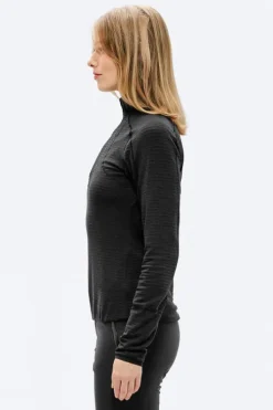 The Mountain Studio Womens M-3 Light Tech Half Zip Fleece Top