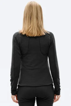 The Mountain Studio Womens M-3 Light Tech Half Zip Fleece Top