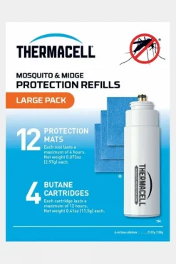 Thermacell Mosquito Repeller Large Refill Pack (Mats & Gas)