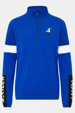 Toni Sailer Sports Mens Ernstl Half Zip Knitted Sweatshirt