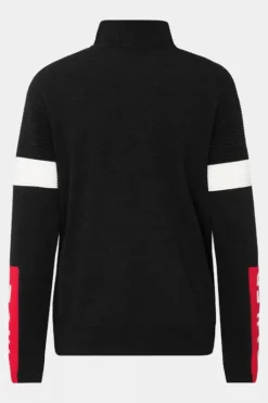 Toni Sailer Sports Mens Ernstl Half Zip Knitted Sweatshirt